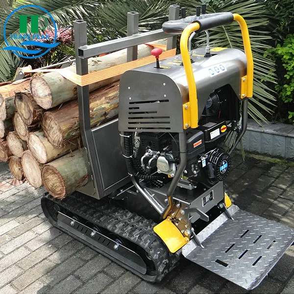 GP200 Gas Engine TRADE PEAK 500KG hydraulic mini dumper truck with wood plate