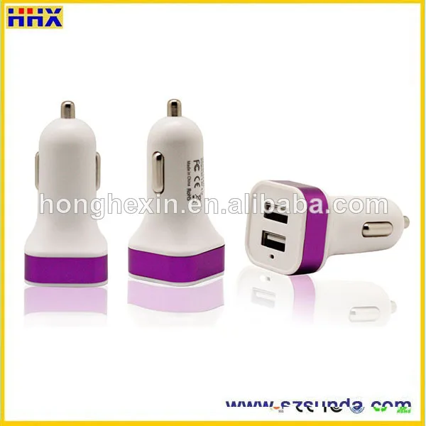 2014 новые двойной usb автомобильное зарядное устройство универсальное зарядное устройство автомобиля