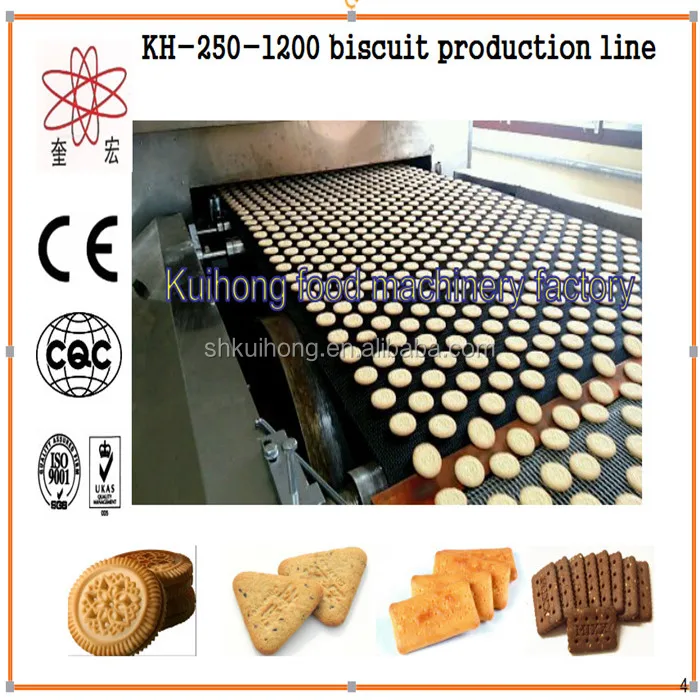 KH automatic biscuit making machine industry/biscuit production line