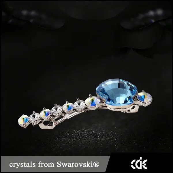 Кристаллы из кристаллов сваровски итальянский аксессуары для волос зажим для волос
