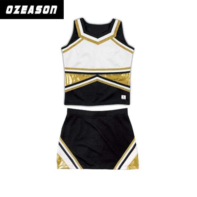 Manufacturer Custom Spandex School Youth Cheerleading Uniform For Girls Performance Sublimation Blank Cheer Uniform