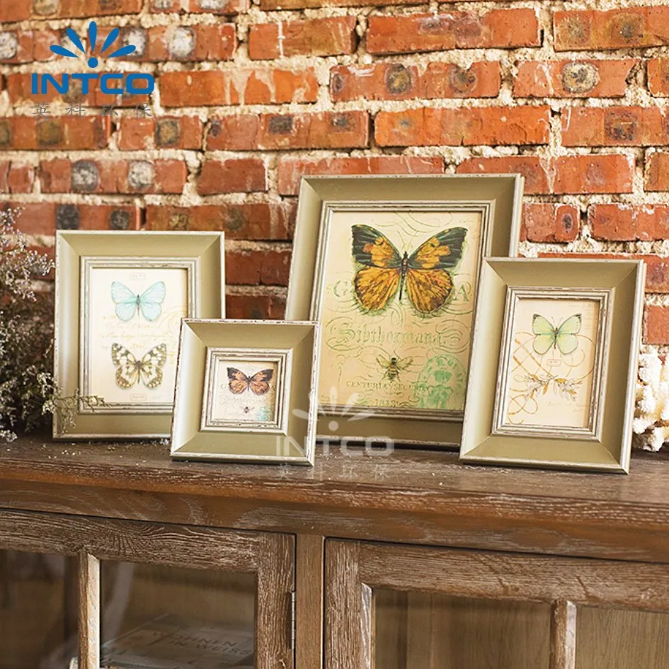 INTCO hot selling pink cheap plastic photo frame