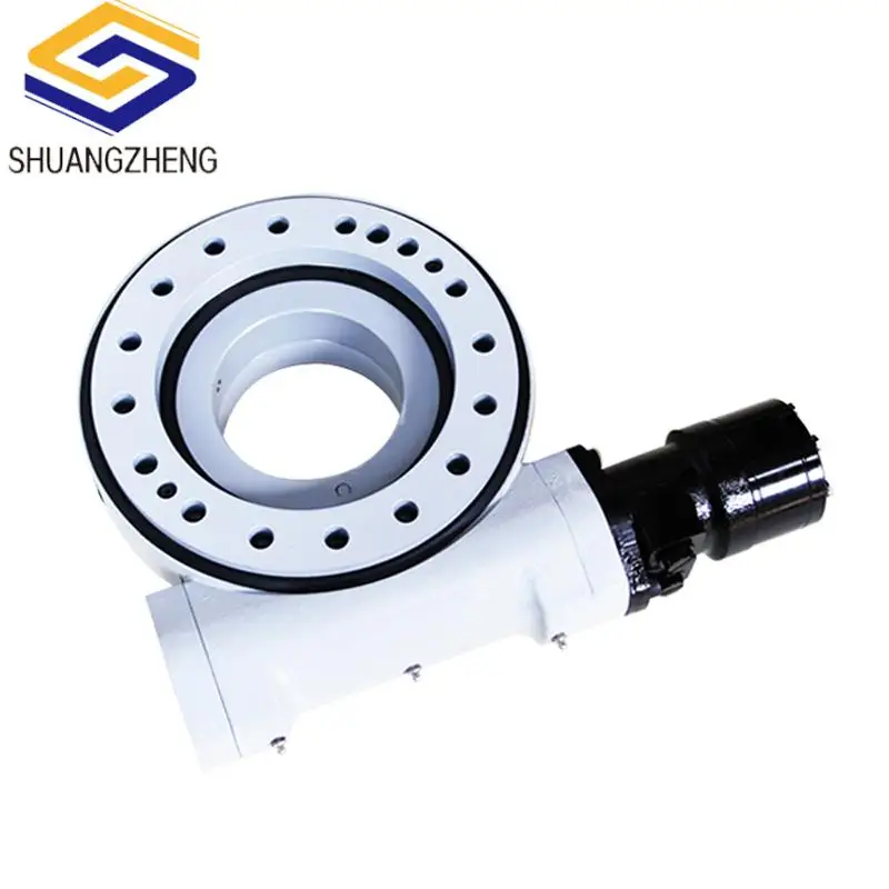 high precision single axis SE12 slewing drive with hydraulic motor