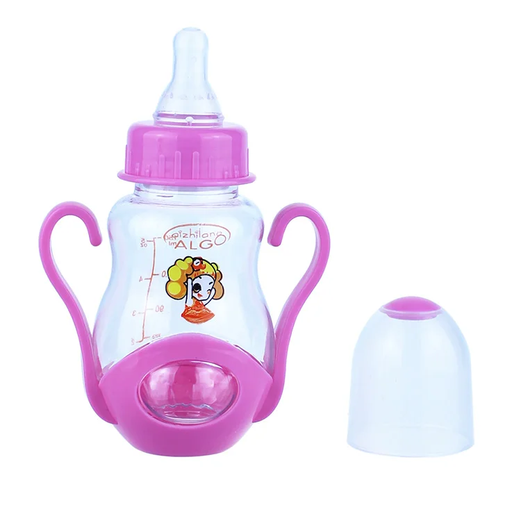 Different style customized logo color baby feeding bottle