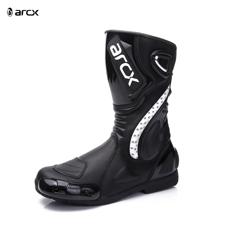 Custom ARCX Motorbike Boots Speed Motocross Riding Shoes Leather Motocicletas Adventure Motorcycle Racing Bootsold for Men