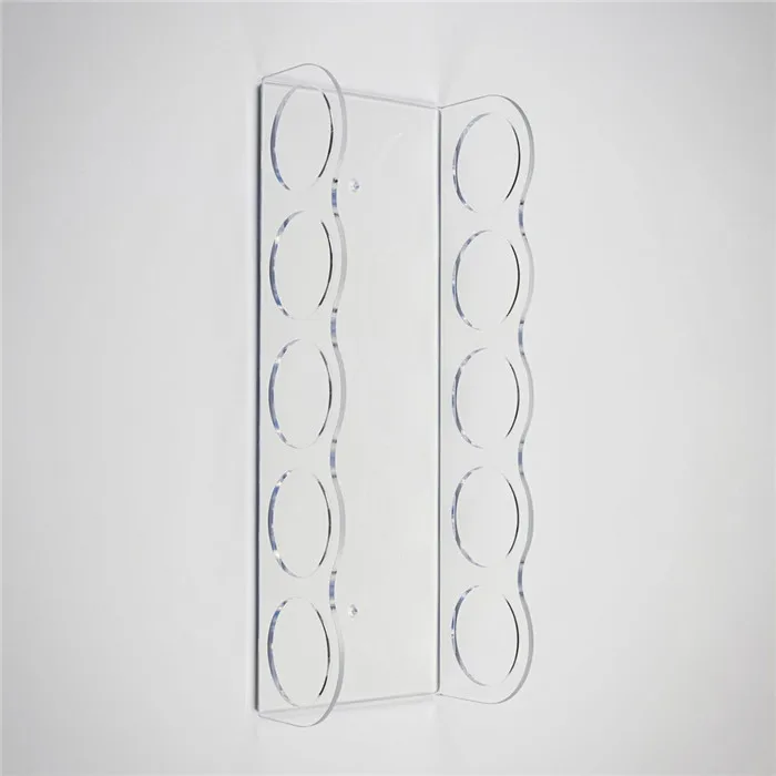 acrylic wall-mounted newspaper racks clear acrylic newspaper wall rack perfect for cafes or waiting areas