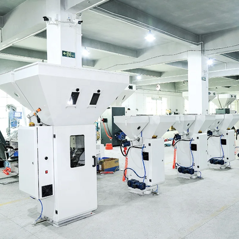 2022 new China Factory Automatic Plastic raw material dosing gravimetric blender for Hongda non woven production line