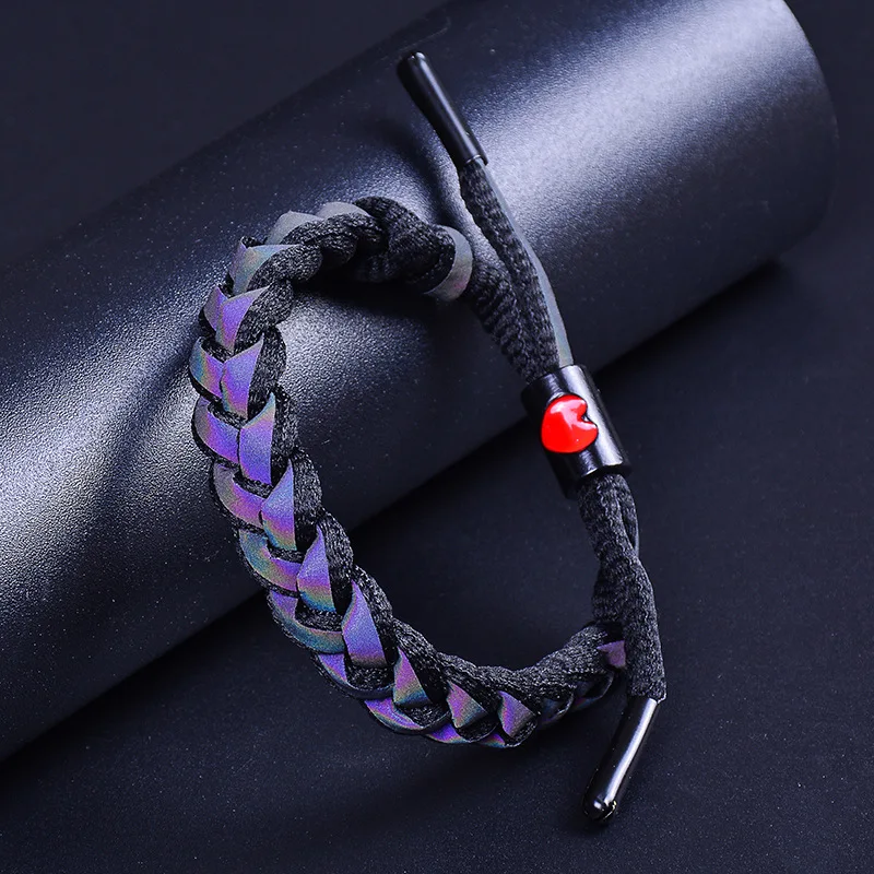Handmade Adjustable Woven Friendship Bracelet Shoelace Naruto Bracelet for Couple