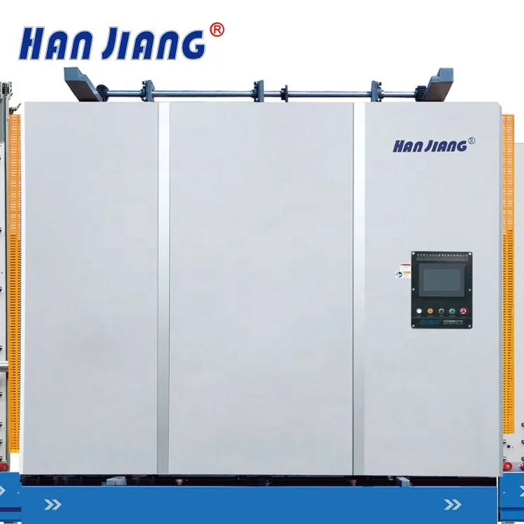 Full auto double glass making machine  hollow glass produce line double glazing glass production machine