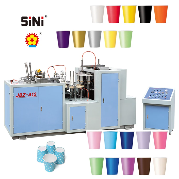 
SINI JBZ-A12 High Speed Paper Cup Forming Machine making disposable cup price automatic paper cup machine 