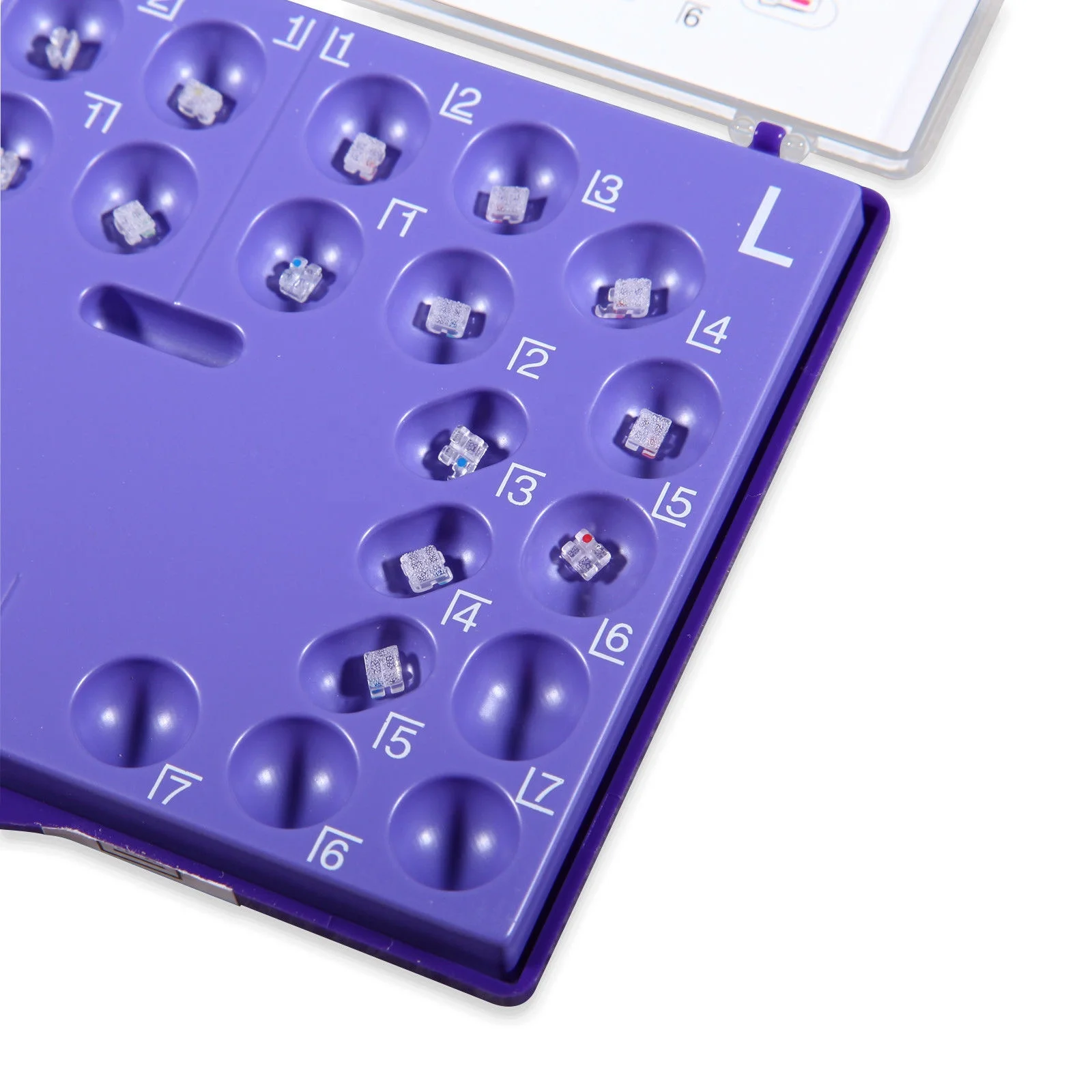 Dental Orthodontic Sapphire Ceramic Brackets Ortho Braces