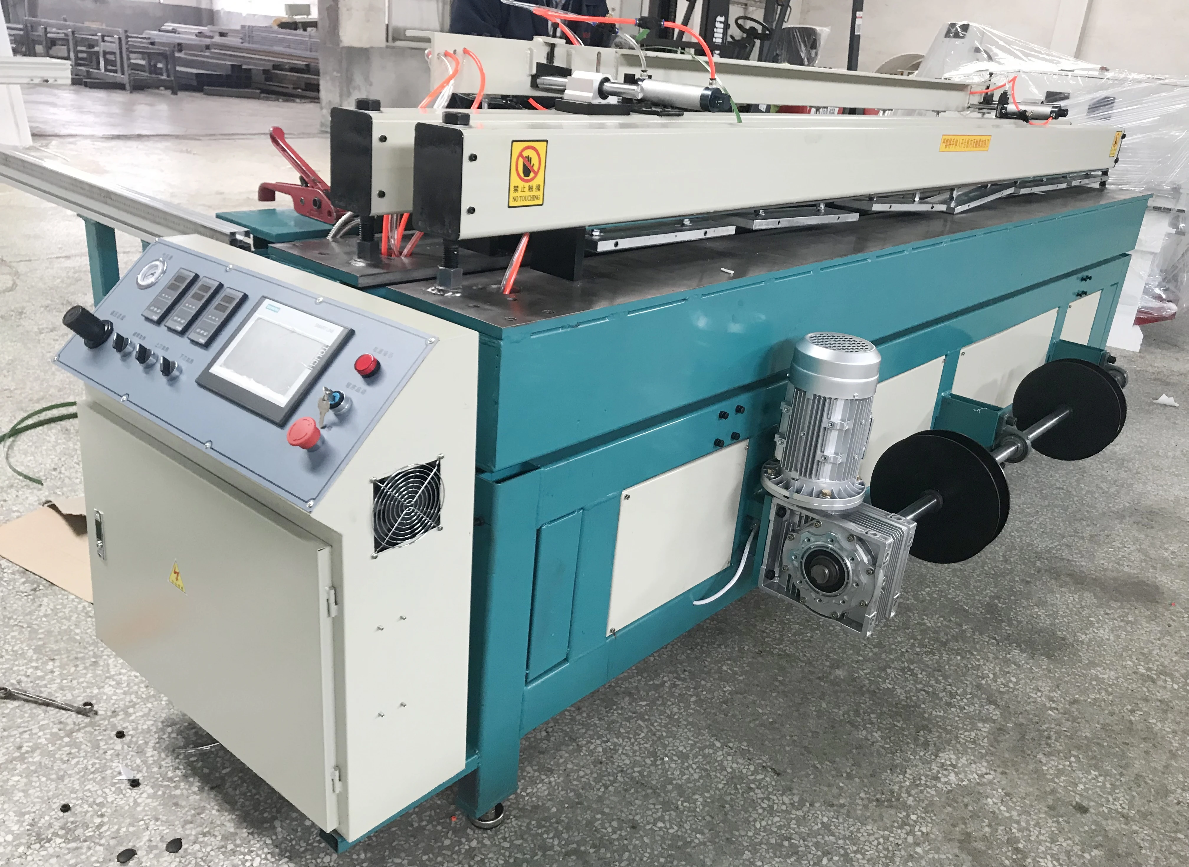 Automatic hot press high frequency pvc HDPE plastic sheet welding machine