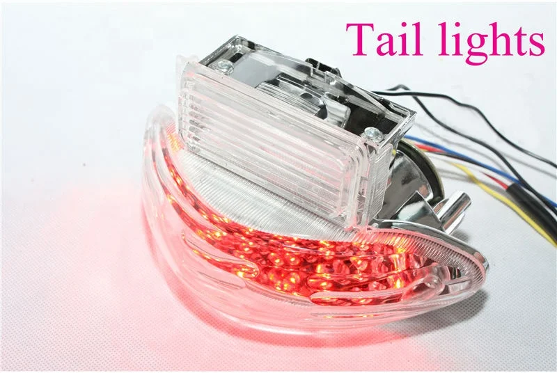 Motorcycle LED Rear Tail Light Brake Light For SUZUKI Hayabusa GSXR1300 1999-2007 Katana 600 750 GSXR 600 750 2003-2006