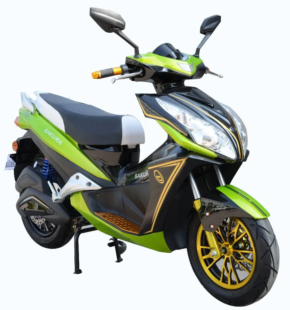 2019 Sakura powerful electric motorcycle for adult 72v1500W Lead-acid Battery electric scooter