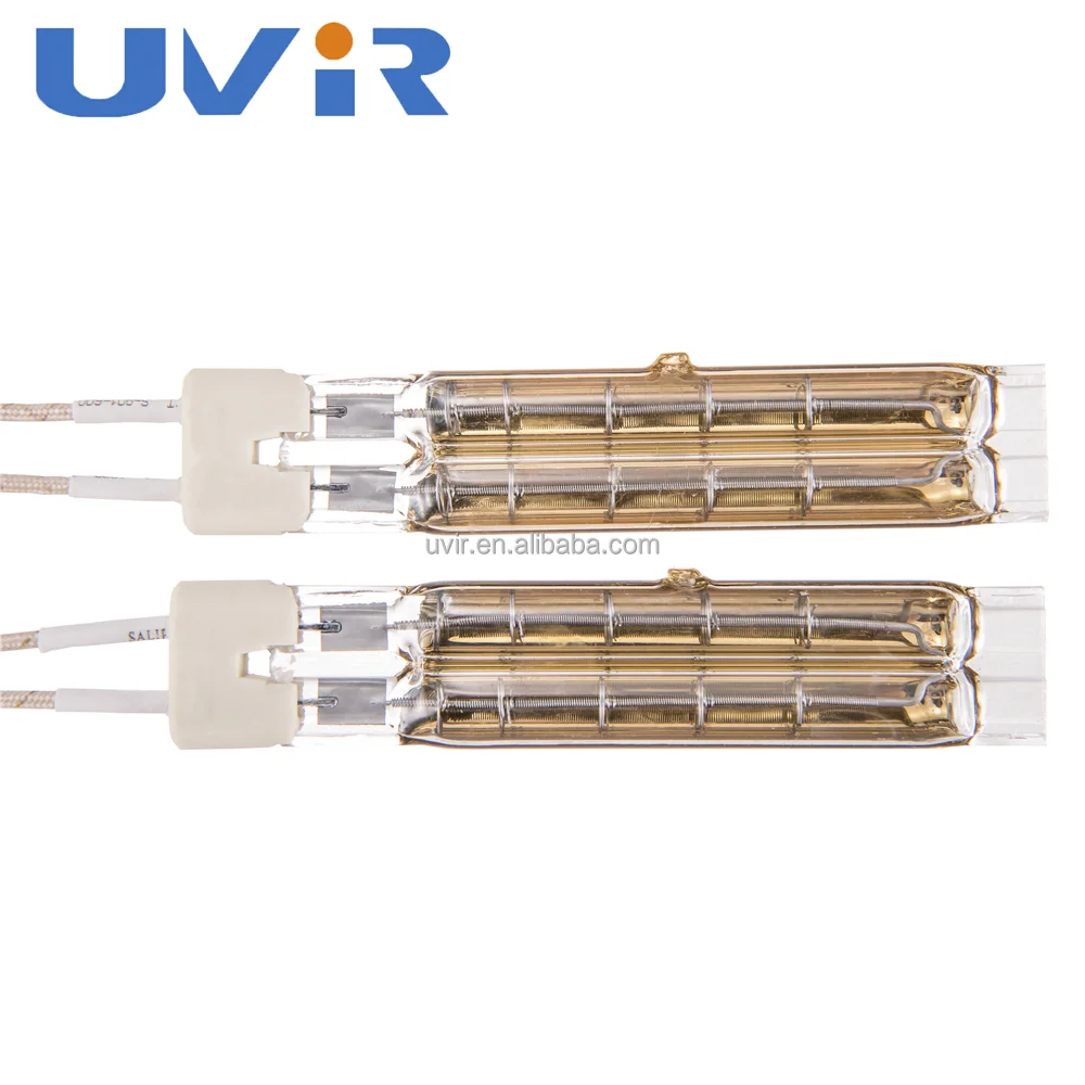 Двухтрубный галогенный инфракрасный нагреватель для автомобильного Красного нагревателя