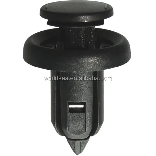 100 шт./пакет полиформальдегидный черный нажимной держатель для honda