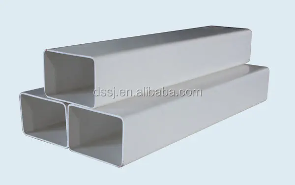 100*78mm PVC rainwater pipe/downspout / down pipe for 5.2inch gutter system