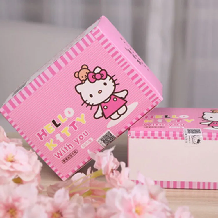 Portable cartoon boxed mini wipes disposable single piece independent loading activity creative gift wet wipes