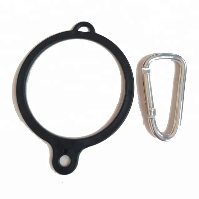 Plastic Ring With Carabiner For Double Wall Vacuum Insulated Bottle