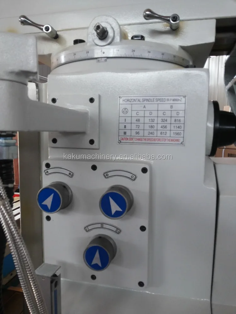 ZX6350ZB Three Axis DRO Drilling Milling Machine