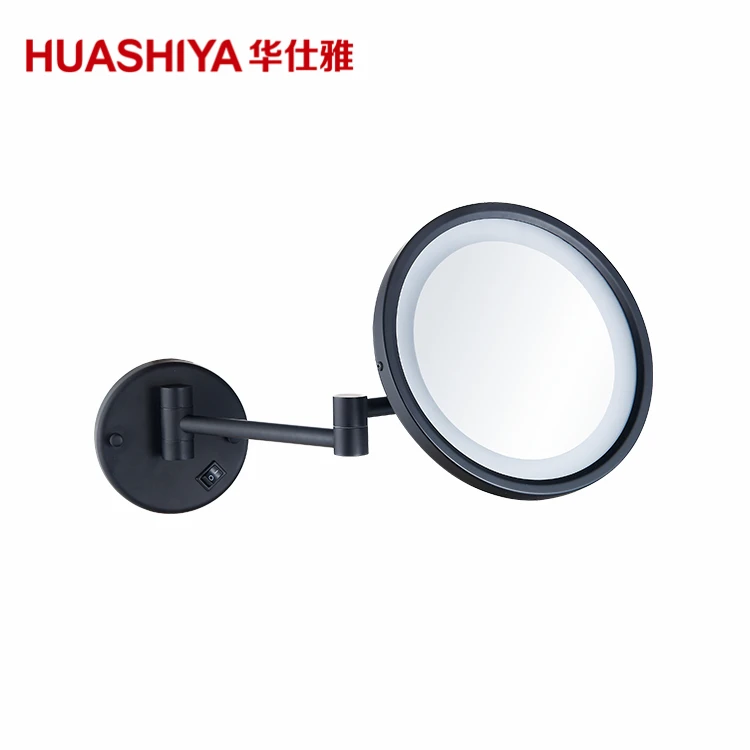 Акриловое зеркало HSY1010, настенное акриловое зеркало для ванной со светодиодной подсветкой