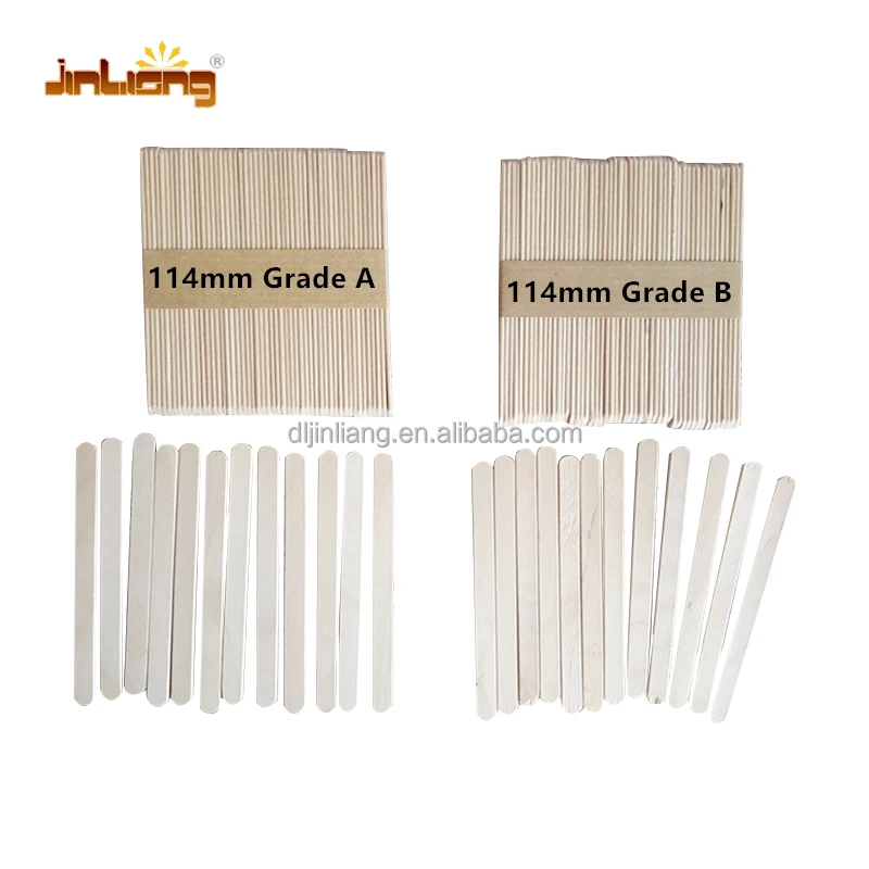 Hot sale custom wooden popsicle sticks