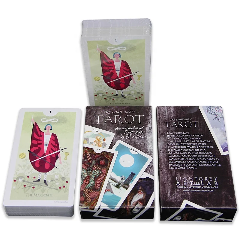 Colorful Tarot Cards Deck Card Printing Chinese Oracle Cards