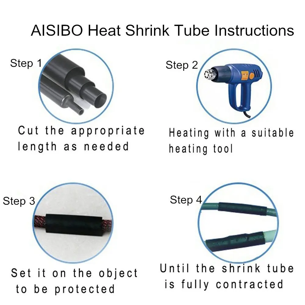 Hampool Better Quality Different Types of Heat Shrink Sleeve Polyolefin Tube Heat Shrink Tubing