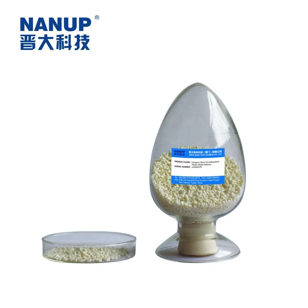 
Antimicrobial Additive White Color PE Masterbatch For Food Grade Plastic Products 