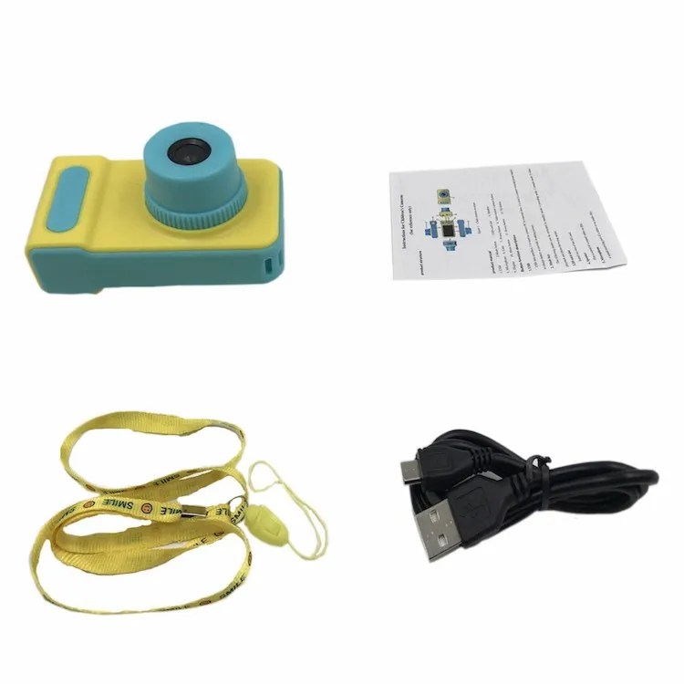 2.0 inch IPS HD screen Kids Camera Toys Mini Lovely Kids Anti-shake Digital Camera