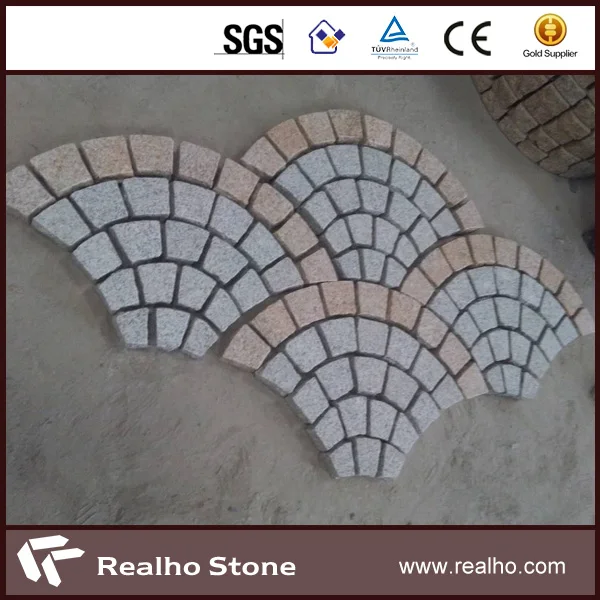 Cheap Price Interlocking Mesh Back Granite Driveway Pavers Lowes