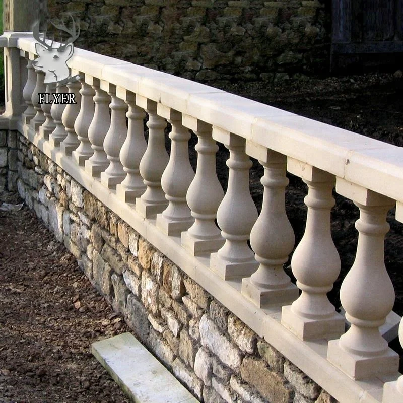 Outdoor nature sandstone baluster for stairs