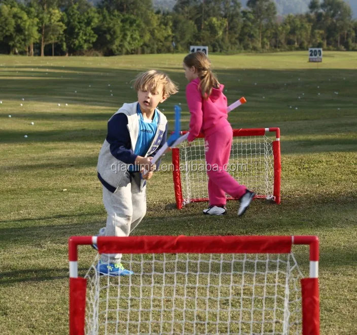 Enjoy sport kids leisure practice hockey goal MINI hockey goal for kids low price hockey goal