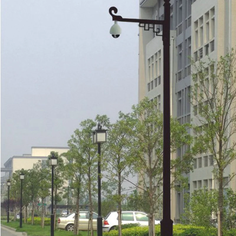 Traffic Road safety warning column/Steel Traffic signal post