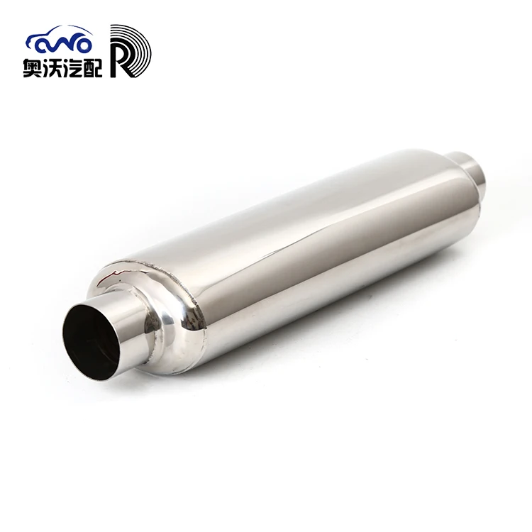 
Wholesale custom high performance 201/304 stainless steel 63mm auto car exhaust muffler 