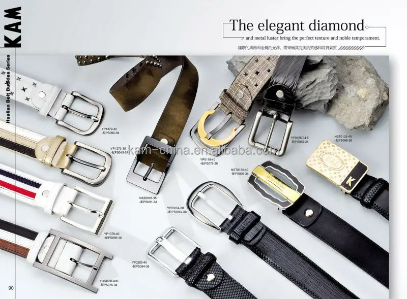 Zinc alloy of belt buckle