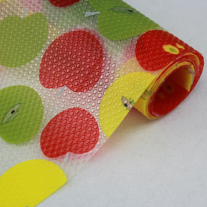 Printed non-slip mat refrigerator mat lining can be cleaned and non-slip shelf lining