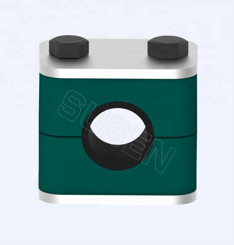 
rubber sleeve /lined pipe/tube clamps with epdm rubber lining 