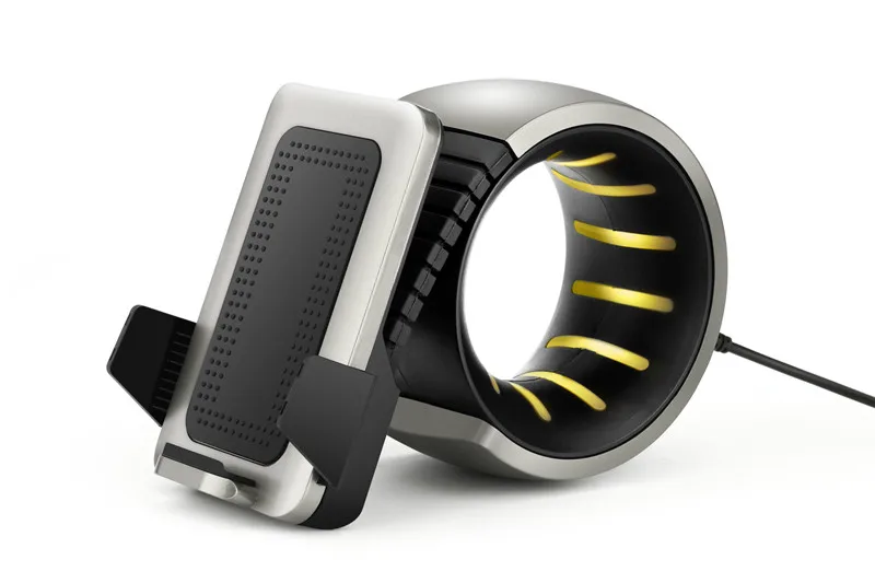 Oem 10 Вт Qi Беспроводное зарядное устройство настольная лампа деревянные светодиодные часы мобильный телефон Электрический индивидуальный ODM CE FCC ROHS 1 X USB WH11