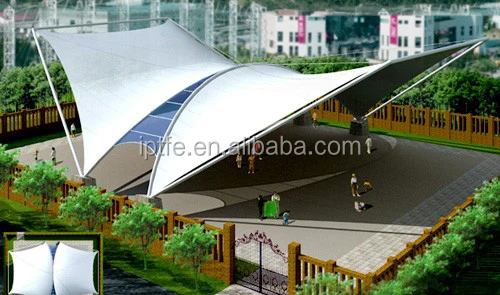 
PTFE Fiberglass Architectural Membrane Fabric for Stadium Roof 