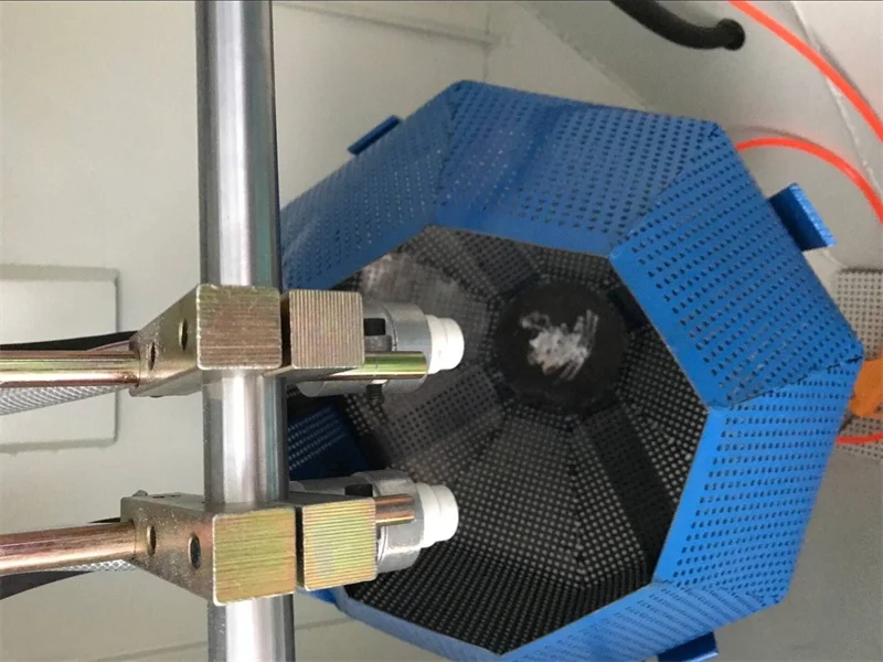 
auto small carbide nozzle sand blasting machine 