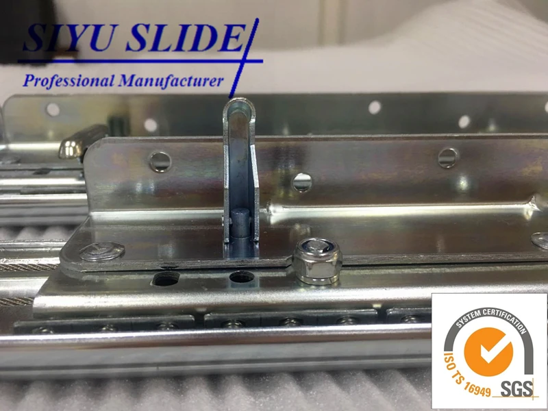 
hot sale ball bearing rails wood dining table slides 