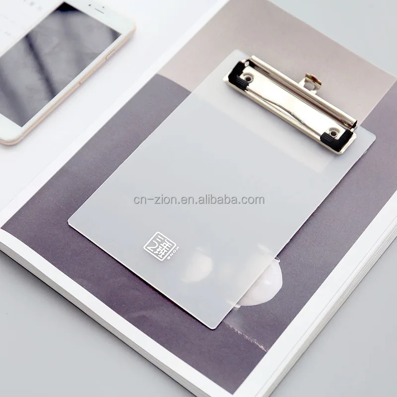 Новый дизайн, офисные принадлежности формата А4 на заказ, зажим для дисплея, доска для письма/пластиковая папка для бумаг
