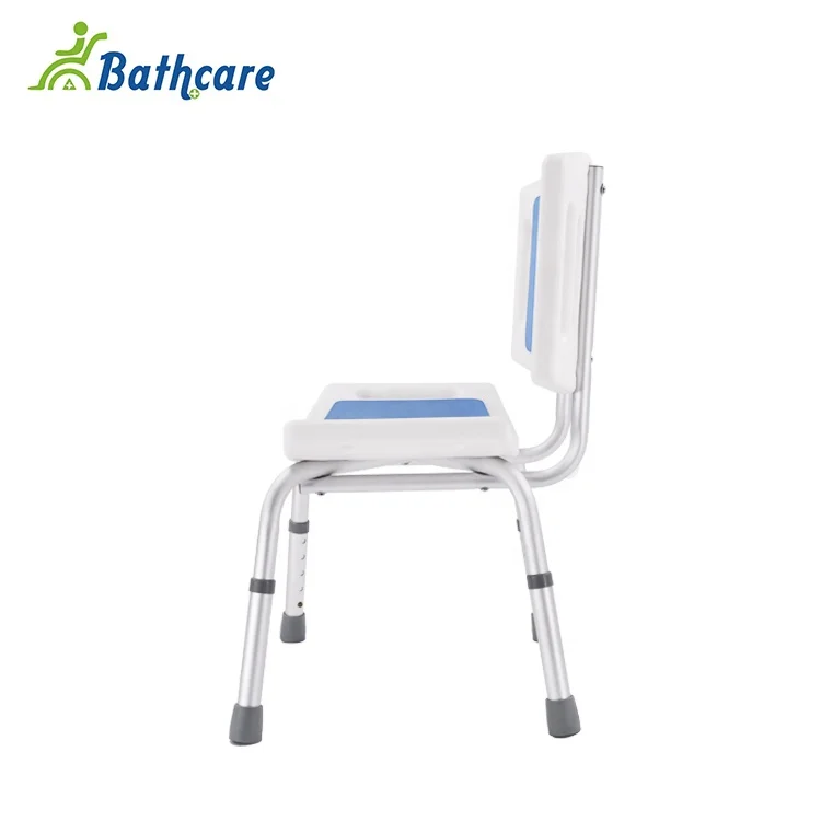 
Lightweight Aluminum Bath Shower Chair With Adjustable 
