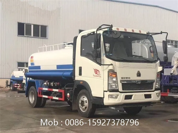 3000-15000 liter water tank sprinkler high pressure water cannon truck