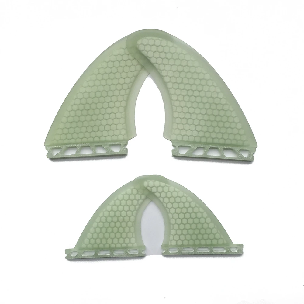 Newest surfboard fin fiberglass twin fin surfboard single tab fins TF+GX