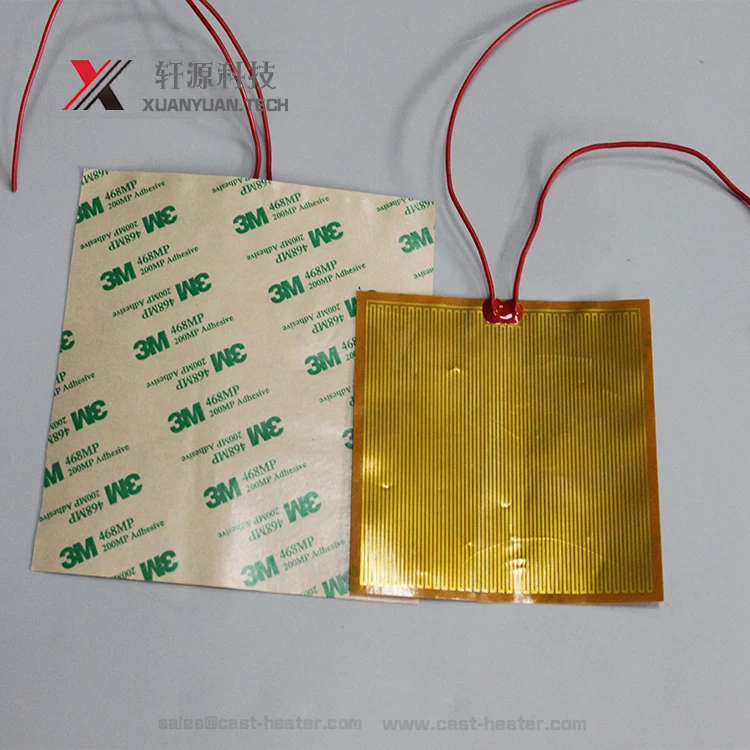 Adhesive polyimide 12v kapton heater