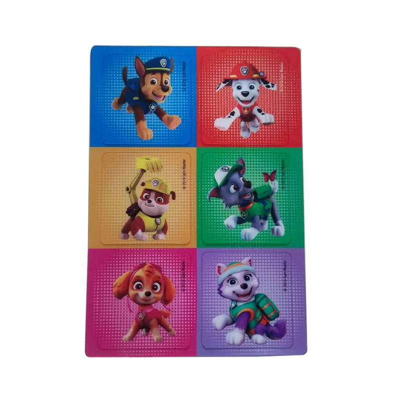 custom 3d lenticular hologram stickers posters card