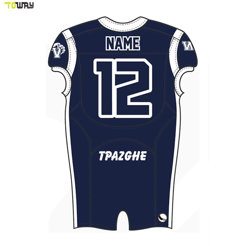 long sleeve football jersey set custom
