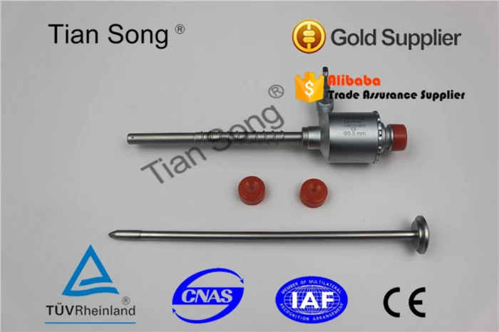 Medical laparoscopic trocars(Stainless steel/Threaded)